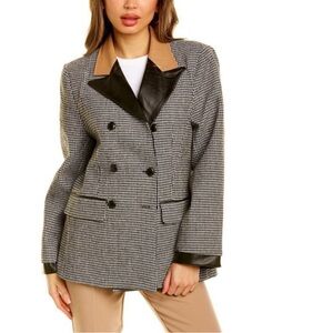 Beulah Houndstooth Blazer NWT